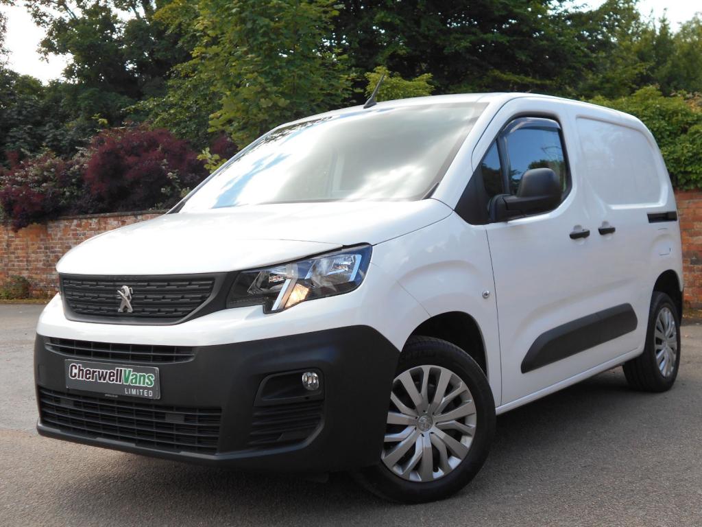 View PEUGEOT PARTNER 1.6 BlueHDi 1000 Professional Standard Panel Van SWB Euro 6 ss 5dr *NO VAT* EURO 6 *23,000 MILES*
