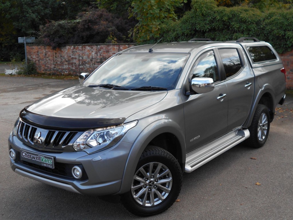 View MITSUBISHI L200 Warrior 2.4 DI-D Double Cab Pickup 178bhp *NO VAT* Euro 6 44,000