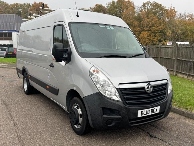 VAUXHALL MOVANO 2.3 CDTi 3500 BiTurbo RWD L4 H2 Euro 6 (s/s) 5dr (2018/18)