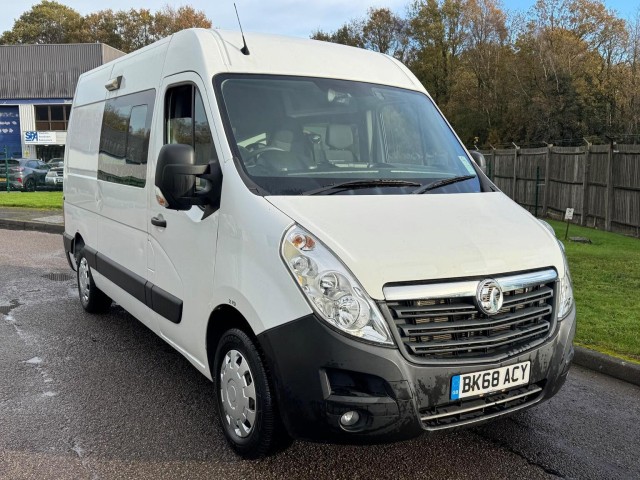 VAUXHALL MOVANO 2.3 CDTi 3500 FWD L2 H2 Euro 6 5dr (2018/68)