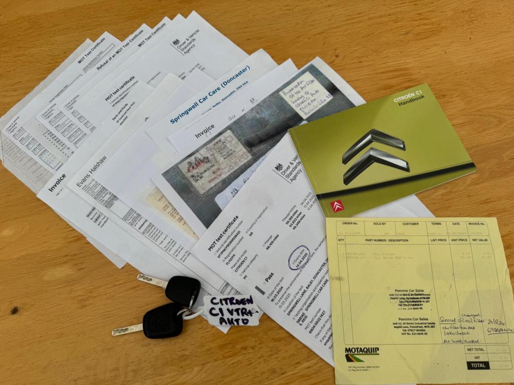 View CITROEN C1 1.0 i VTR+ AUTOMATIC  ** SOLD TO KIPPAX **