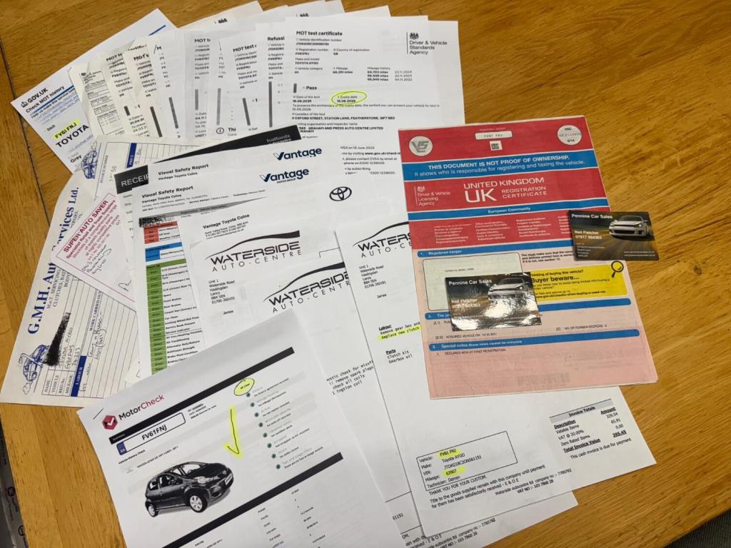 View TOYOTA AYGO 1.0 VVT-i Go ⚽️ SOLD TO PONTEFRACT ⚽️