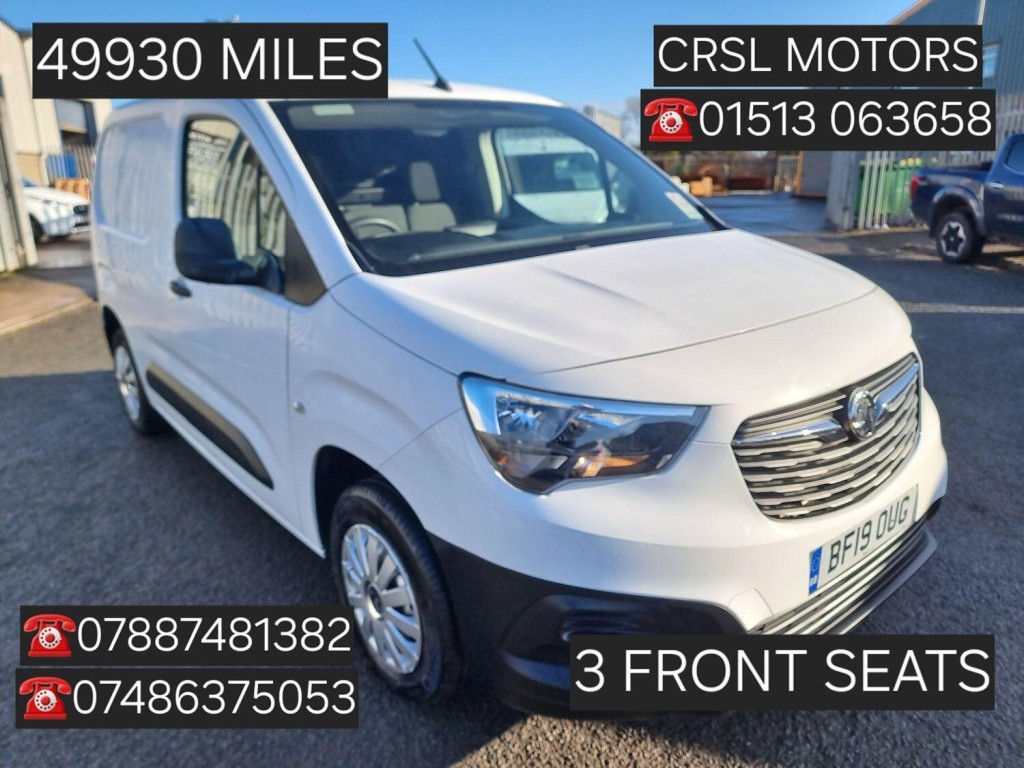 VAUXHALL COMBO 1.6 Turbo D 2000 Edition 2019
