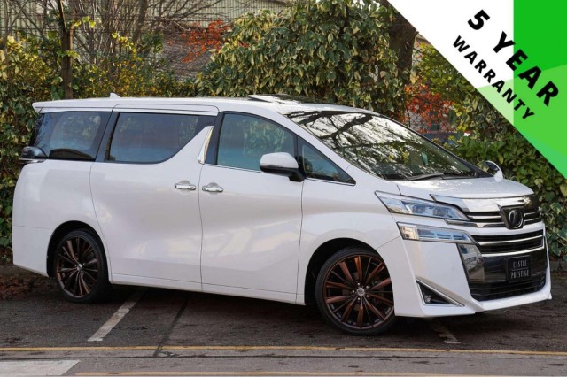 TOYOTA VELLFIRE 2.4 5dr 8 Seats (2018/67)