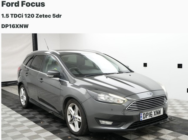FORD FOCUS 1.5 TDCi Zetec