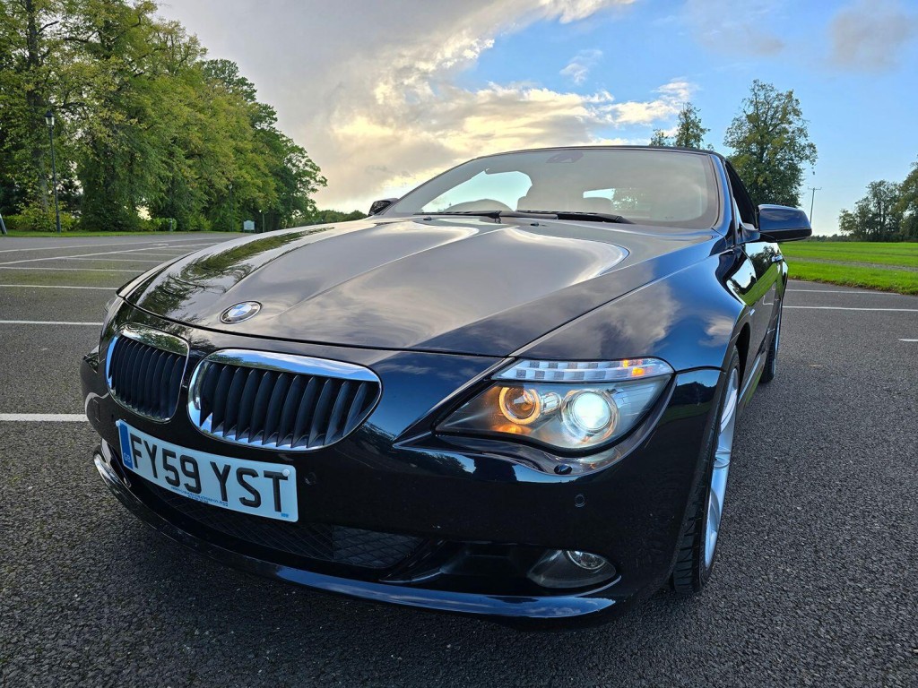 BMW 6 SERIES 3.0 635d Sport Convertible 2009