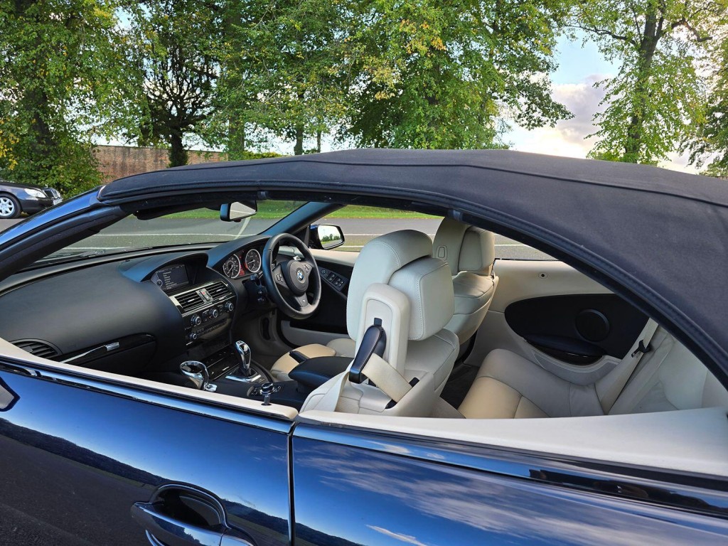 BMW 6 SERIES 3.0 635d Sport Convertible 2009