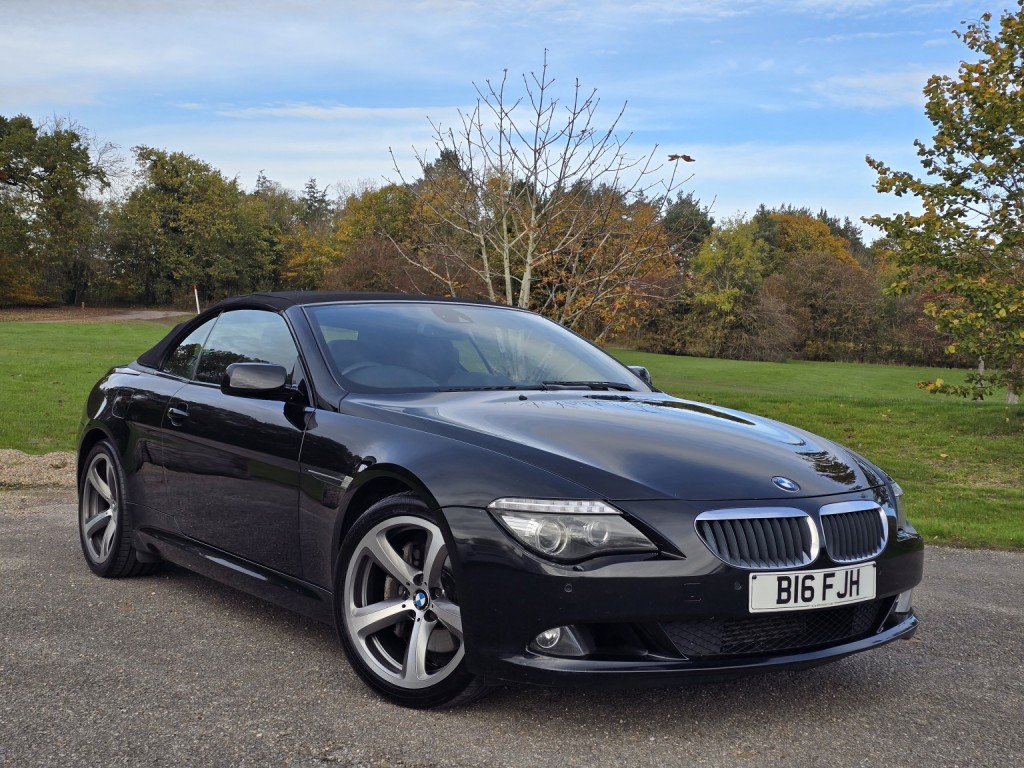 BMW 6 SERIES 3.0 635d Sport Convertible 2009