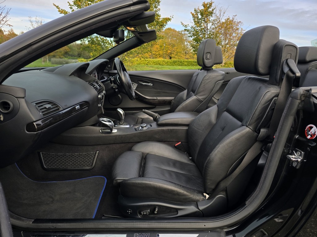 BMW 6 SERIES 3.0 635d Sport Convertible 2009
