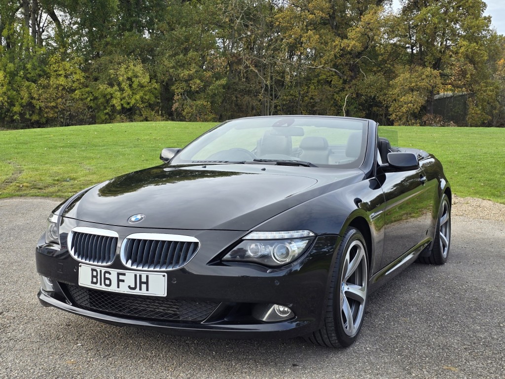 BMW 6 SERIES 3.0 635d Sport Convertible 2009