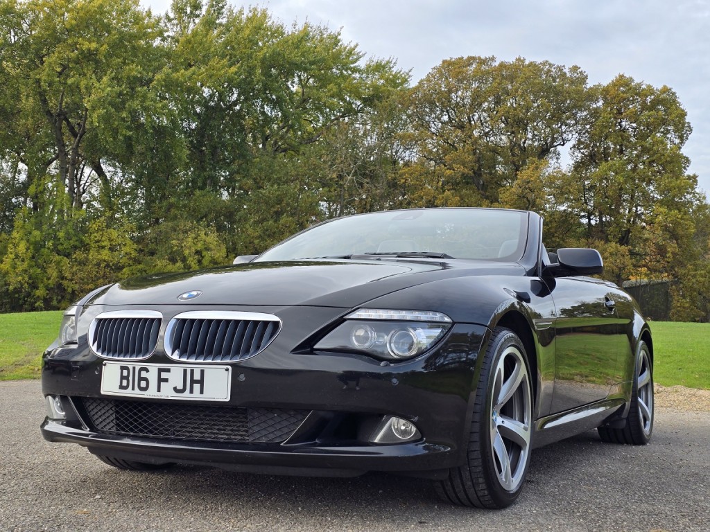 BMW 6 SERIES 3.0 635d Sport Convertible 2009
