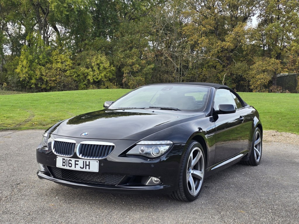 BMW 6 SERIES 3.0 635d Sport Convertible 2009