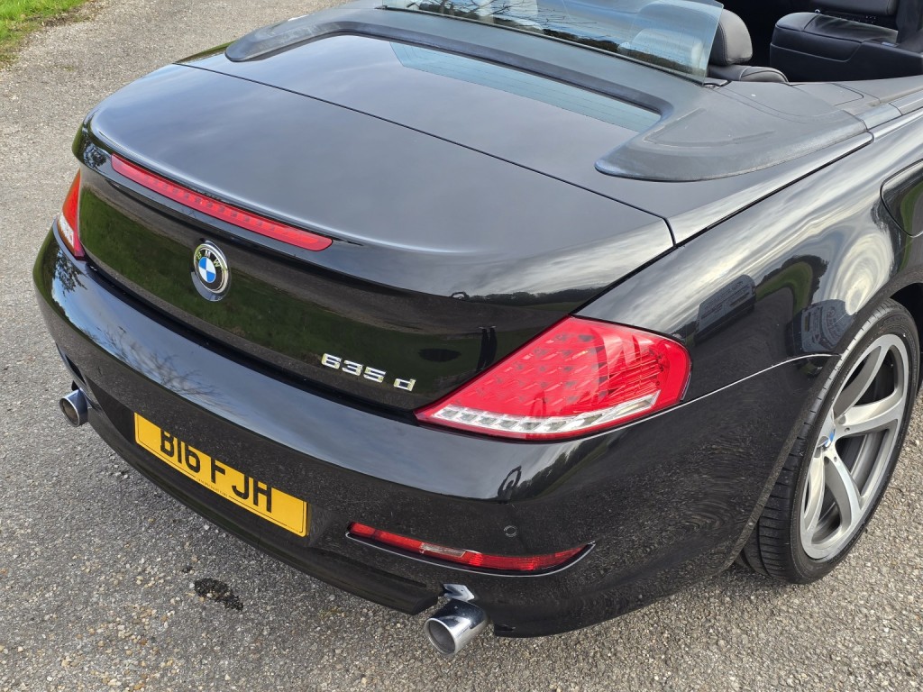 BMW 6 SERIES 3.0 635d Sport Convertible 2009