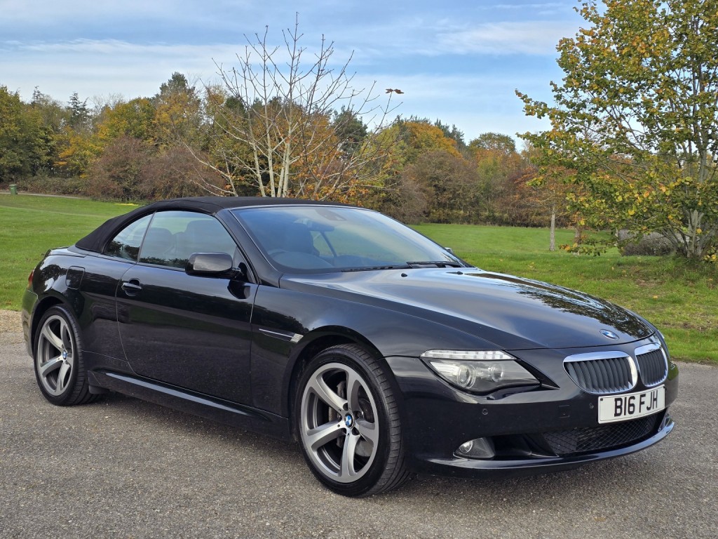 BMW 6 SERIES 3.0 635d Sport Convertible 2009