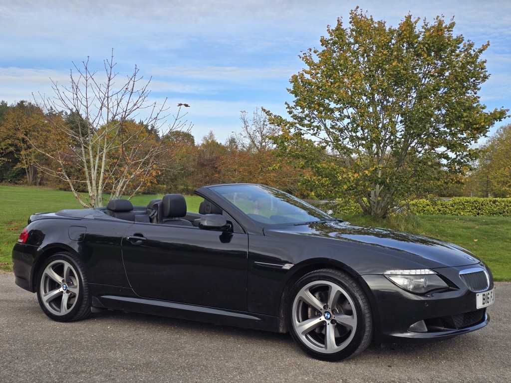 BMW 6 SERIES 3.0 635d Sport Convertible 2009