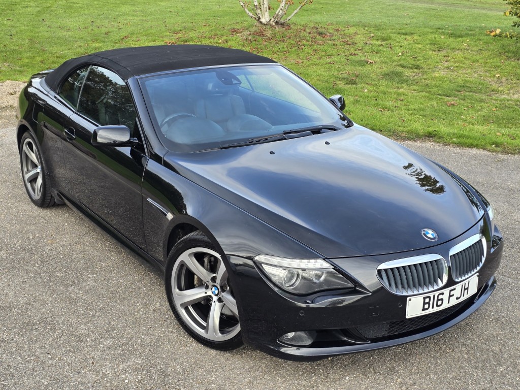 BMW 6 SERIES 3.0 635d Sport Convertible 2009