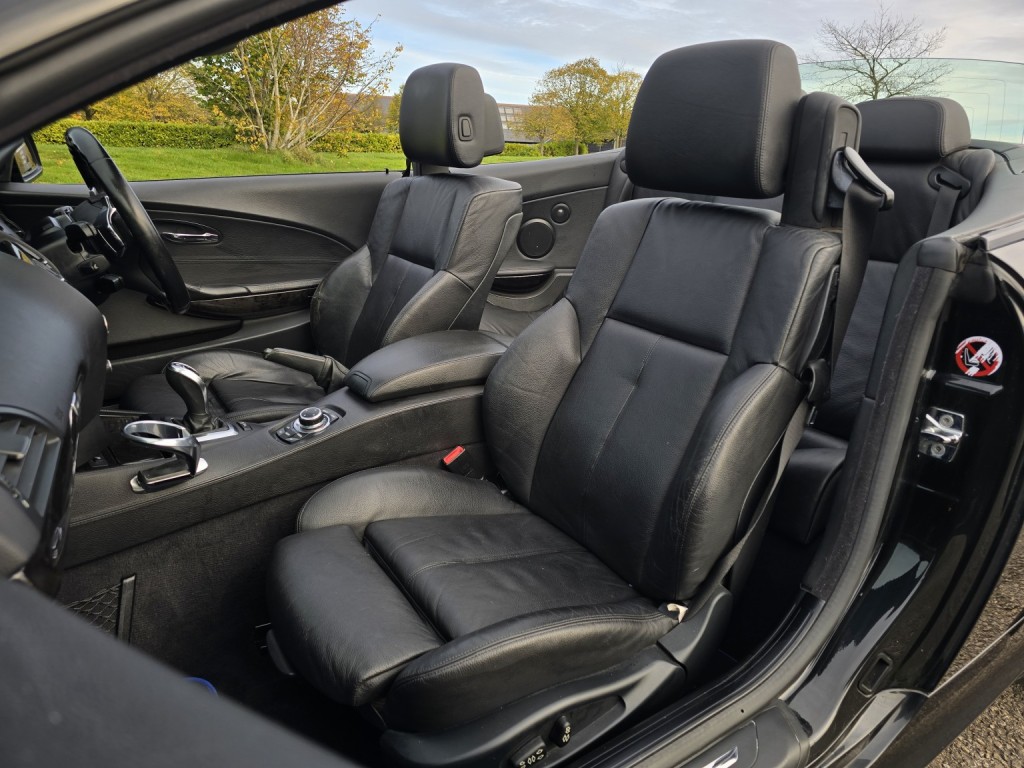 BMW 6 SERIES 3.0 635d Sport Convertible 2009