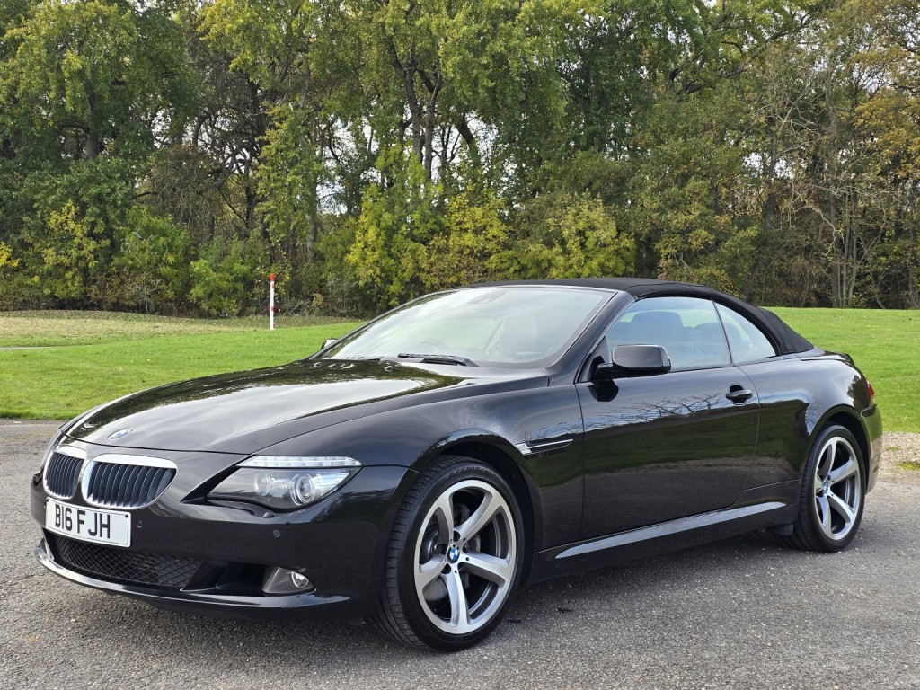 BMW 6 SERIES 3.0 635d Sport Convertible 2009