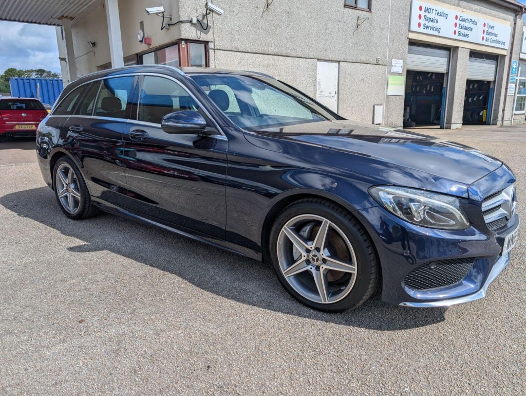 View MERCEDES-BENZ C CLASS 2.1 C220d AMG Line Estate *Automatic*