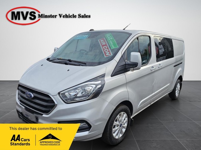FORD TRANSIT 2.0 Transit Custom Limited DCiV 320 L2 2.0L EcoBlue 130PS FWD 6 Speed Manual