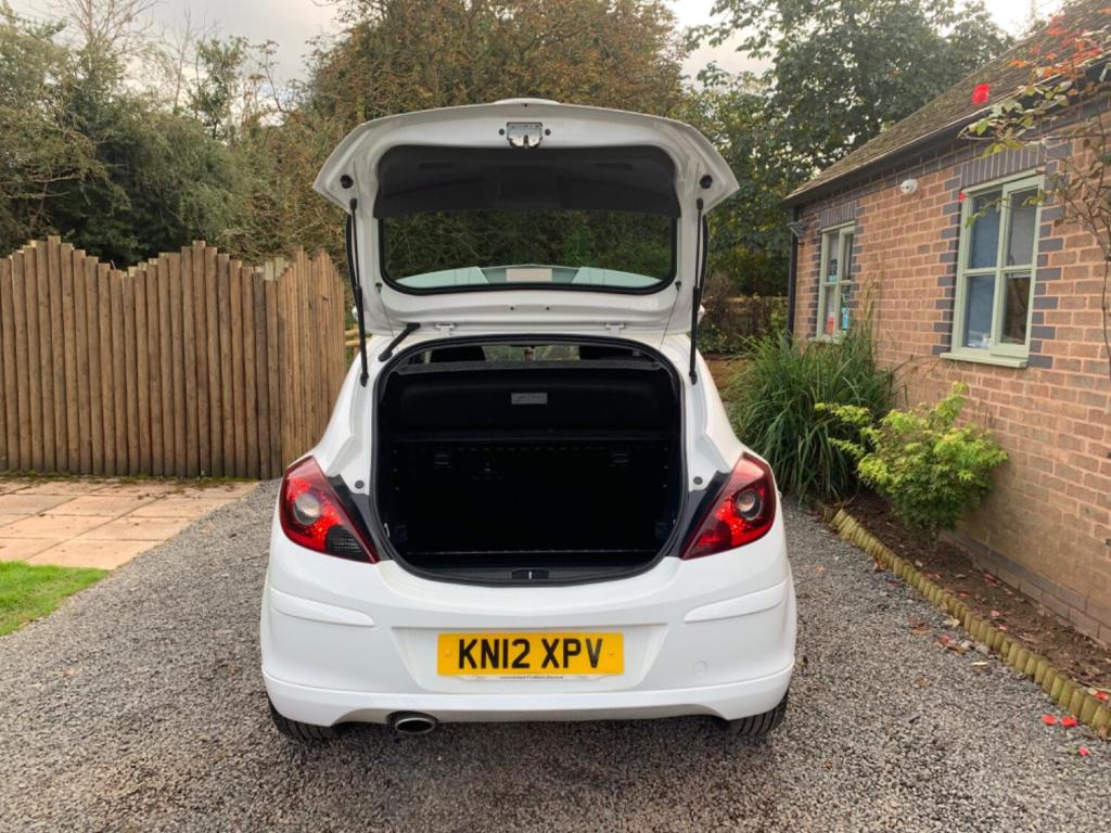 VAUXHALL CORSA 1.2 16V Limited Edition Euro 5 3dr 2012