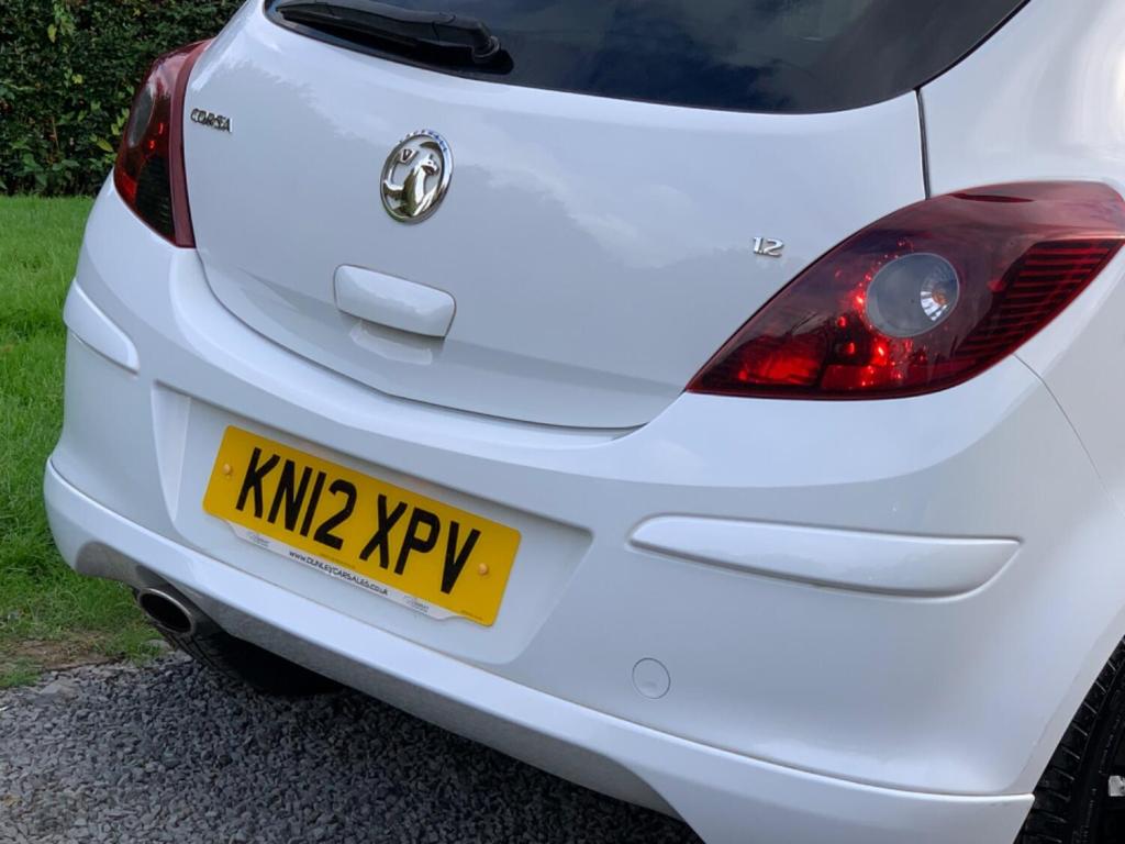 VAUXHALL CORSA 1.2 16V Limited Edition Euro 5 3dr 2012