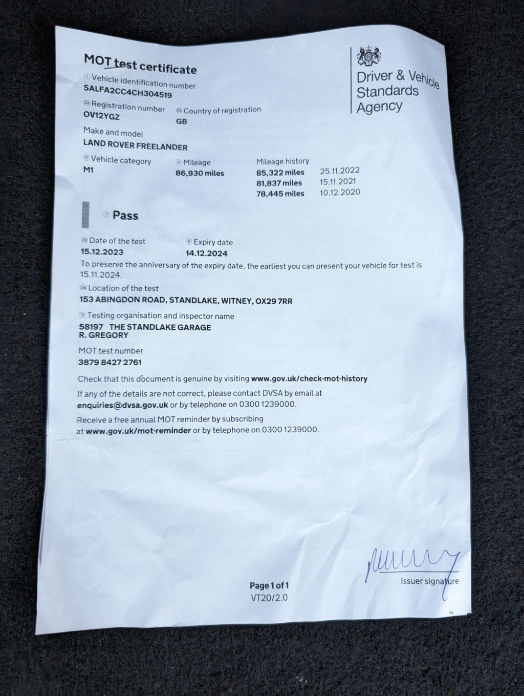 LAND ROVER FREELANDER 2 2.2 TD4 XS 4WD Euro 5 (s/s) 5dr 2012