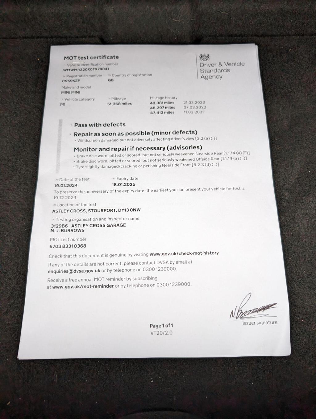 MINI CONVERTIBLE 1.6 Cooper Euro 4 2dr 2009