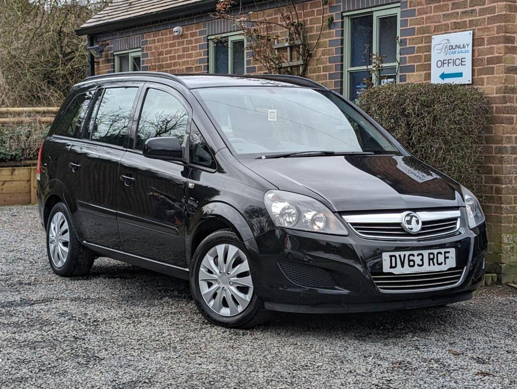 VAUXHALL ZAFIRA 1.6 16V Exclusiv Euro 5 5dr 2013