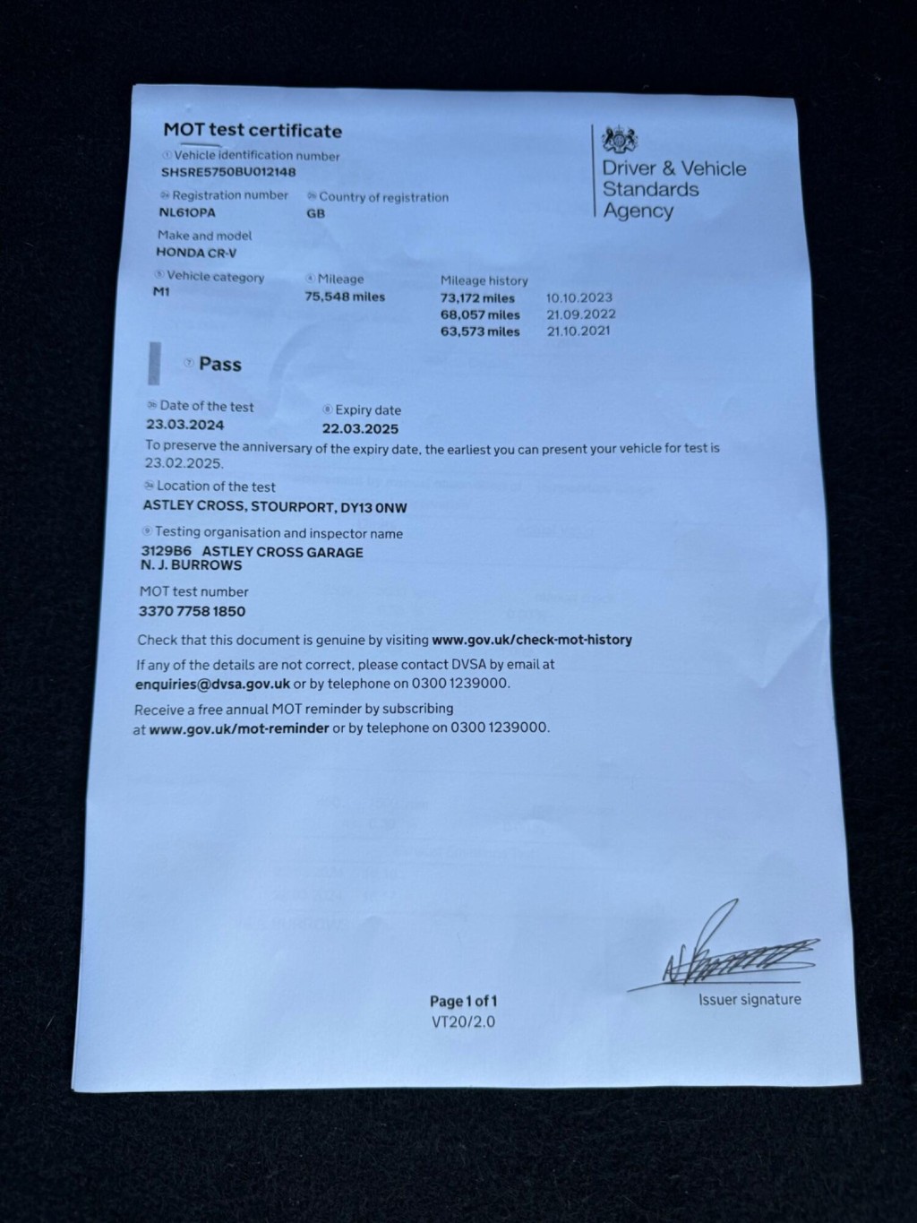 HONDA CR-V 2.0 i-VTEC ES 4WD Euro 5 5dr 2011