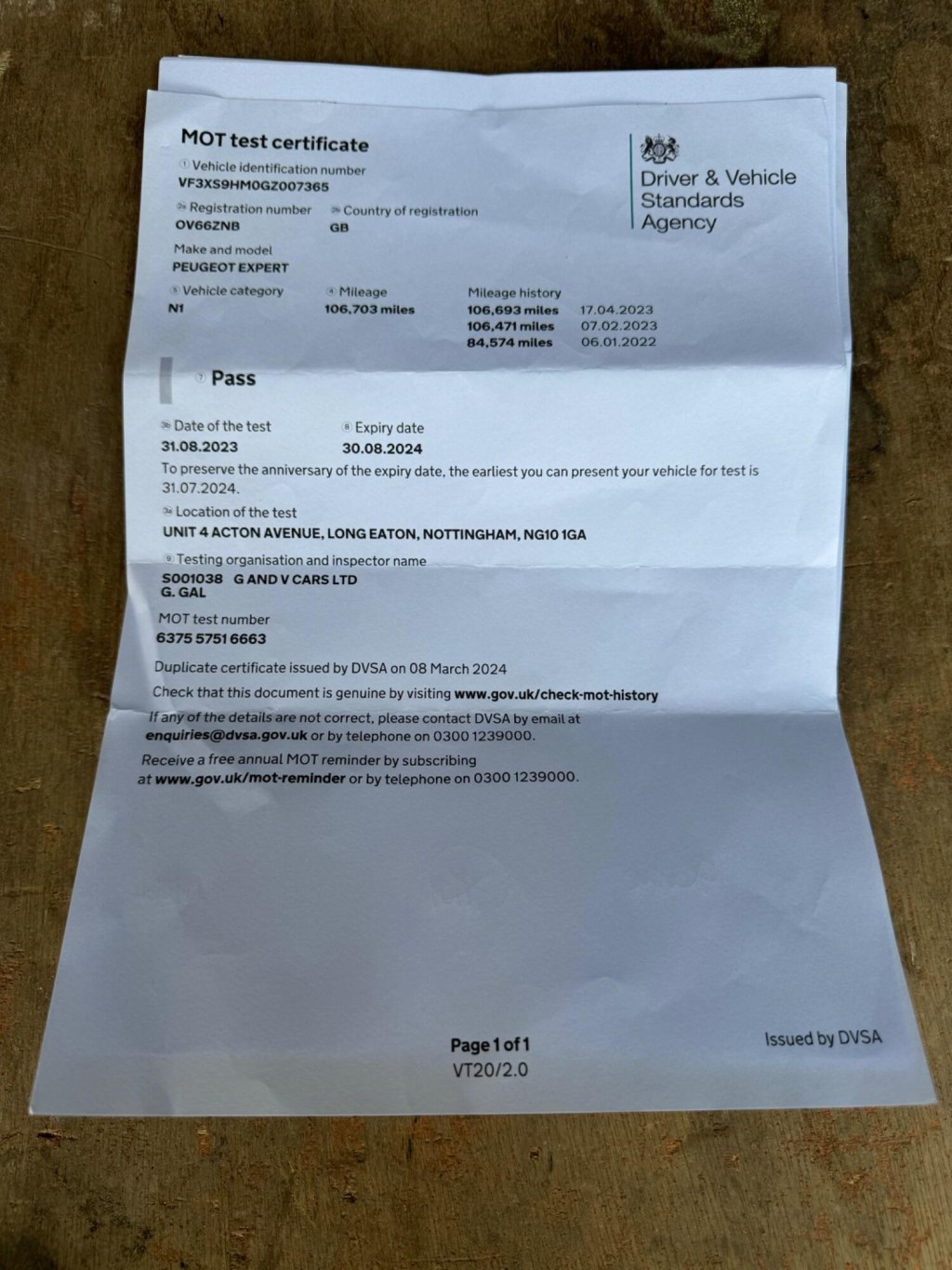 PEUGEOT EXPERT 1.6 HDi Professional L1 H1 4dr 2017