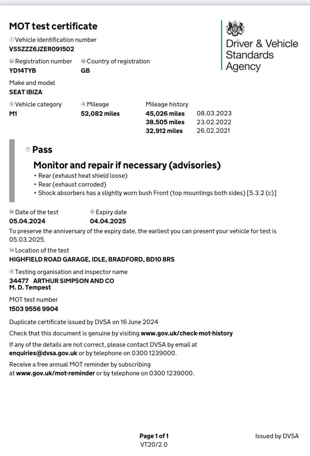 SEAT IBIZA 1.6 TDI CR FR Euro 5 5dr 2014