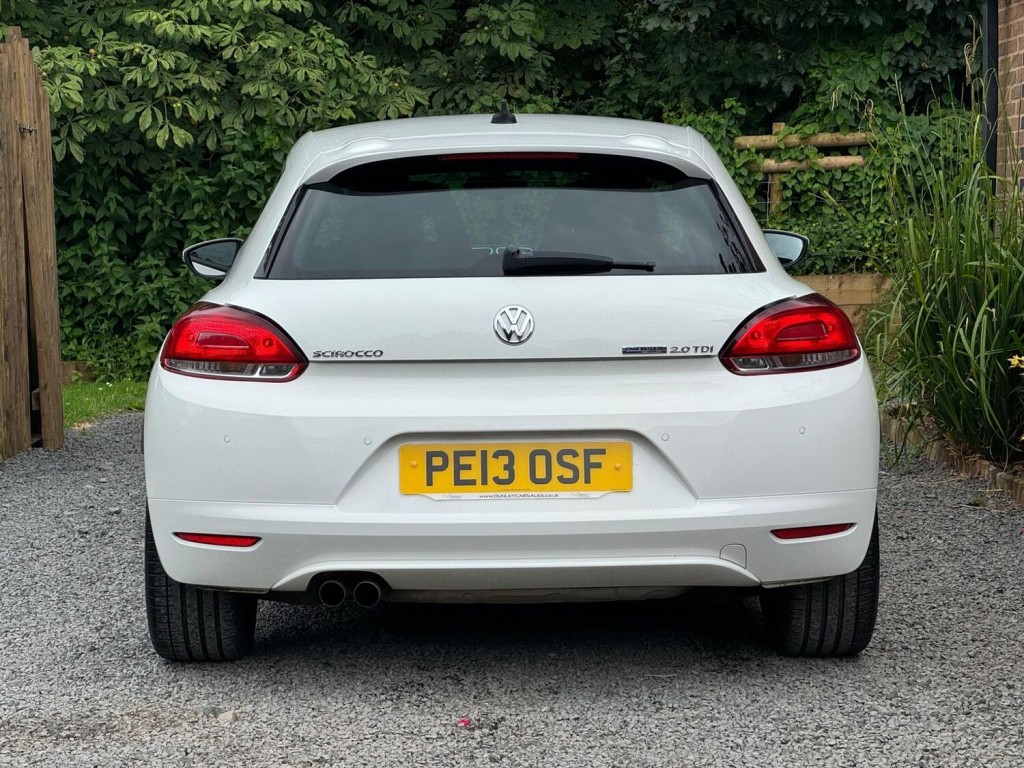 VOLKSWAGEN SCIROCCO 2.0 TDI BlueMotion Tech GT Euro 5 (s/s) 3dr (Leather, Nav) 2013