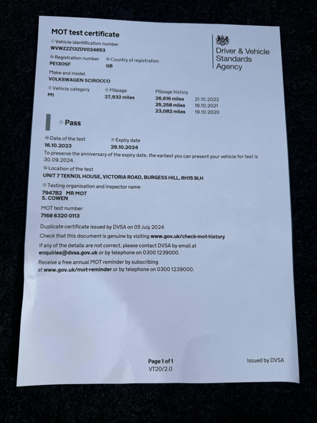 VOLKSWAGEN SCIROCCO 2.0 TDI BlueMotion Tech GT Euro 5 (s/s) 3dr (Leather, Nav) 2013