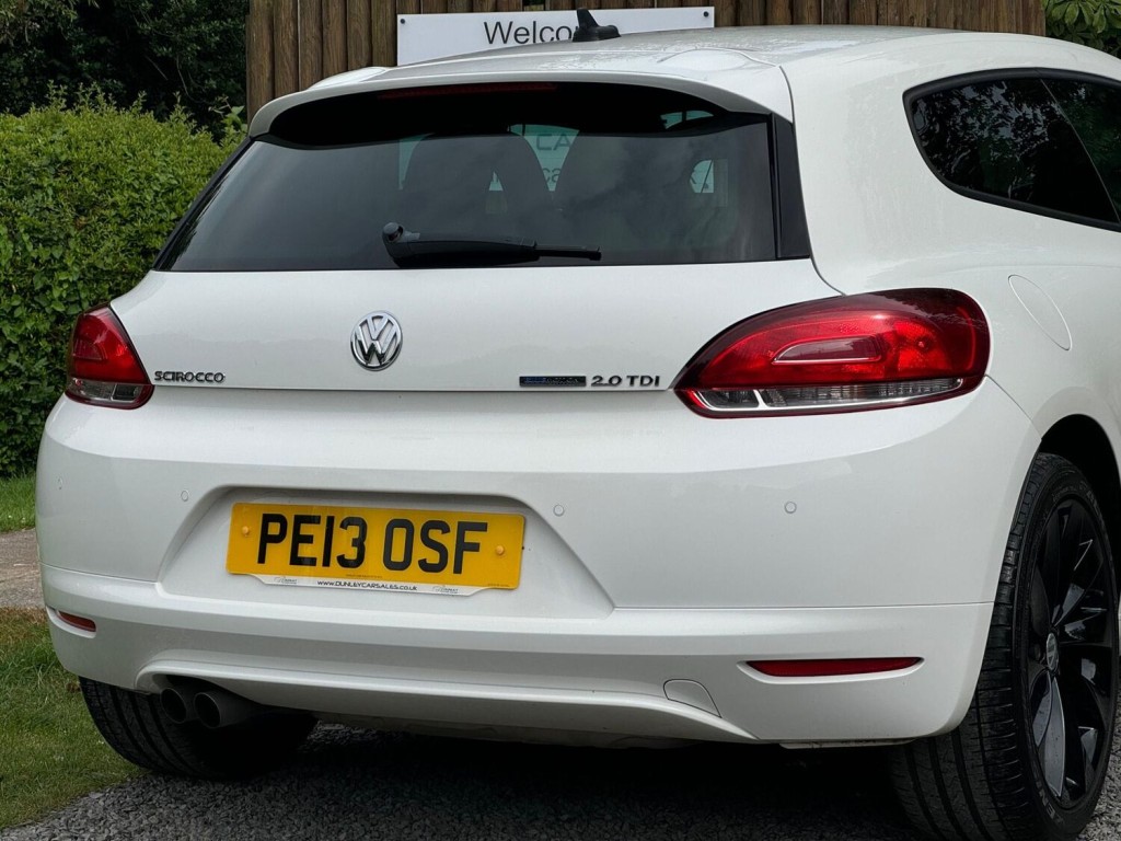 VOLKSWAGEN SCIROCCO 2.0 TDI BlueMotion Tech GT Euro 5 (s/s) 3dr (Leather, Nav) 2013