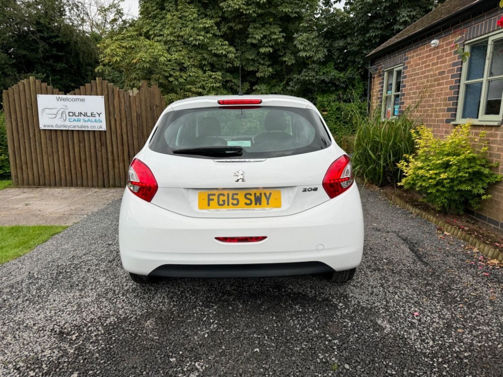 PEUGEOT 208 1.2 VTi PureTech Active Euro 6 5dr 2015