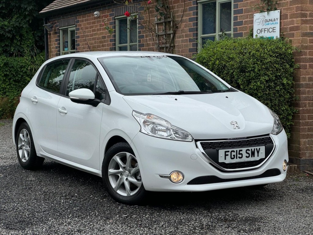 PEUGEOT 208 1.2 VTi PureTech Active Euro 6 5dr 2015