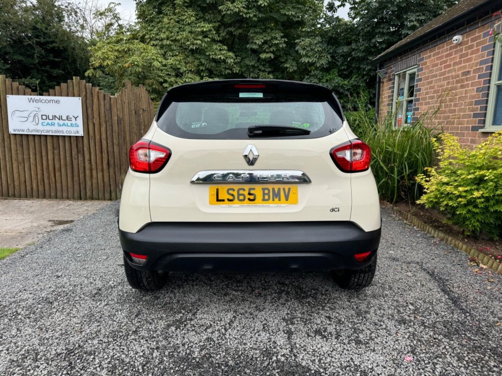 RENAULT CAPTUR 1.5 dCi ENERGY Dynamique Nav Euro 6 (s/s) 5dr 2015