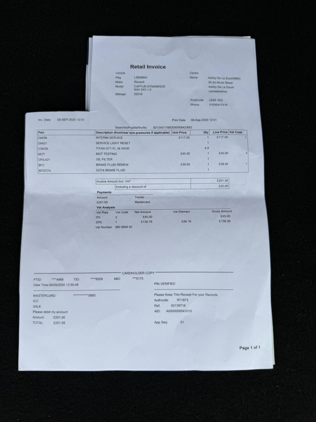 RENAULT CAPTUR 1.5 dCi ENERGY Dynamique Nav Euro 6 (s/s) 5dr 2015