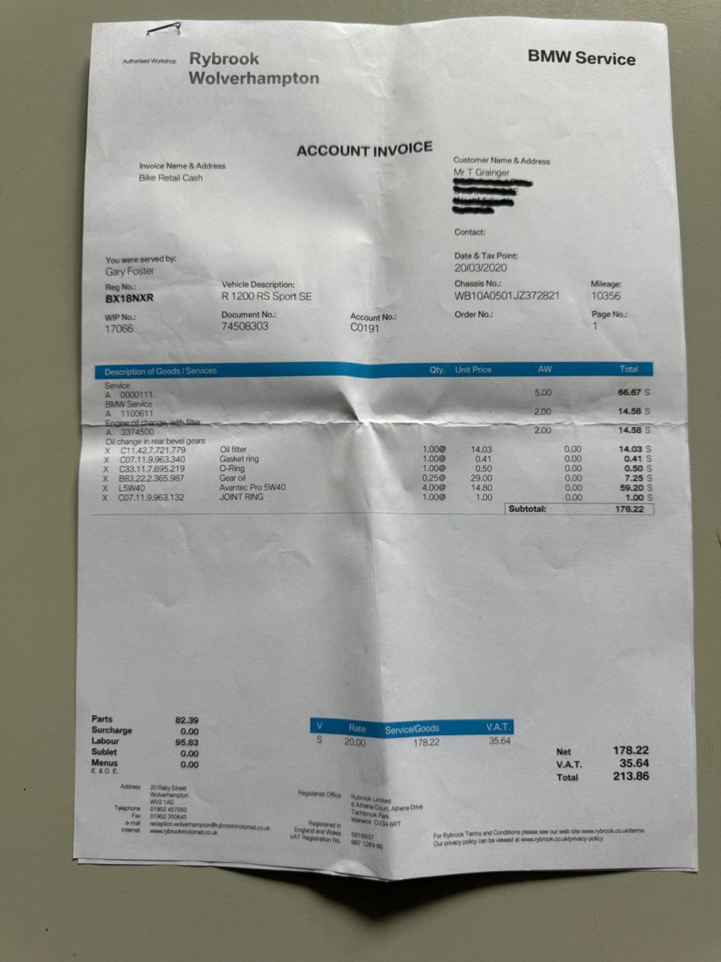 BMW R1200RS 1200 RS Sport SE ABS 2018