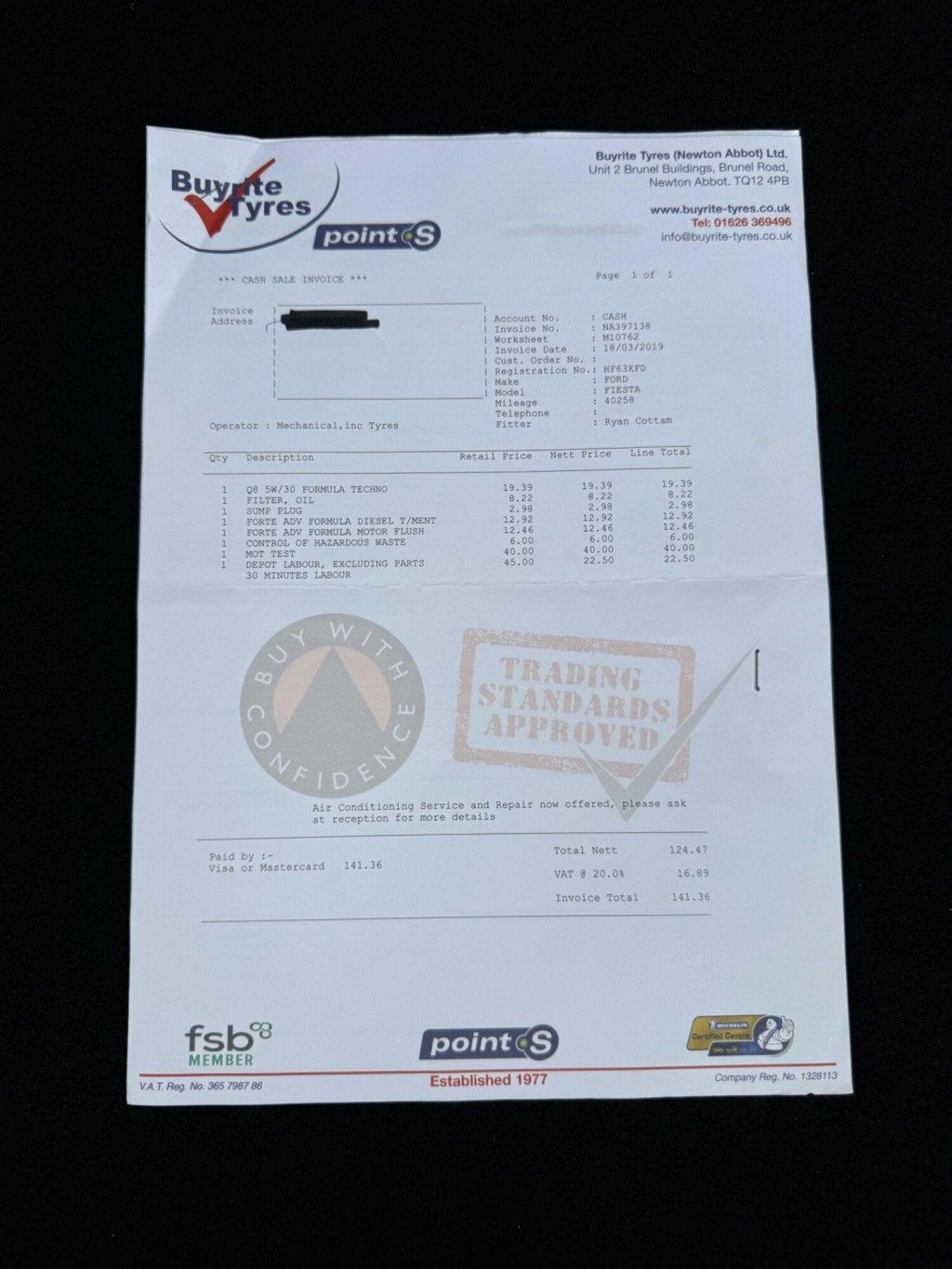 FORD FIESTA 1.5 TDCi Zetec Euro 5 5dr 2014