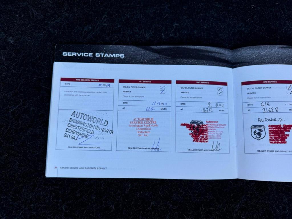 ABARTH 500 1.4 T-Jet Euro 5 3dr 2009