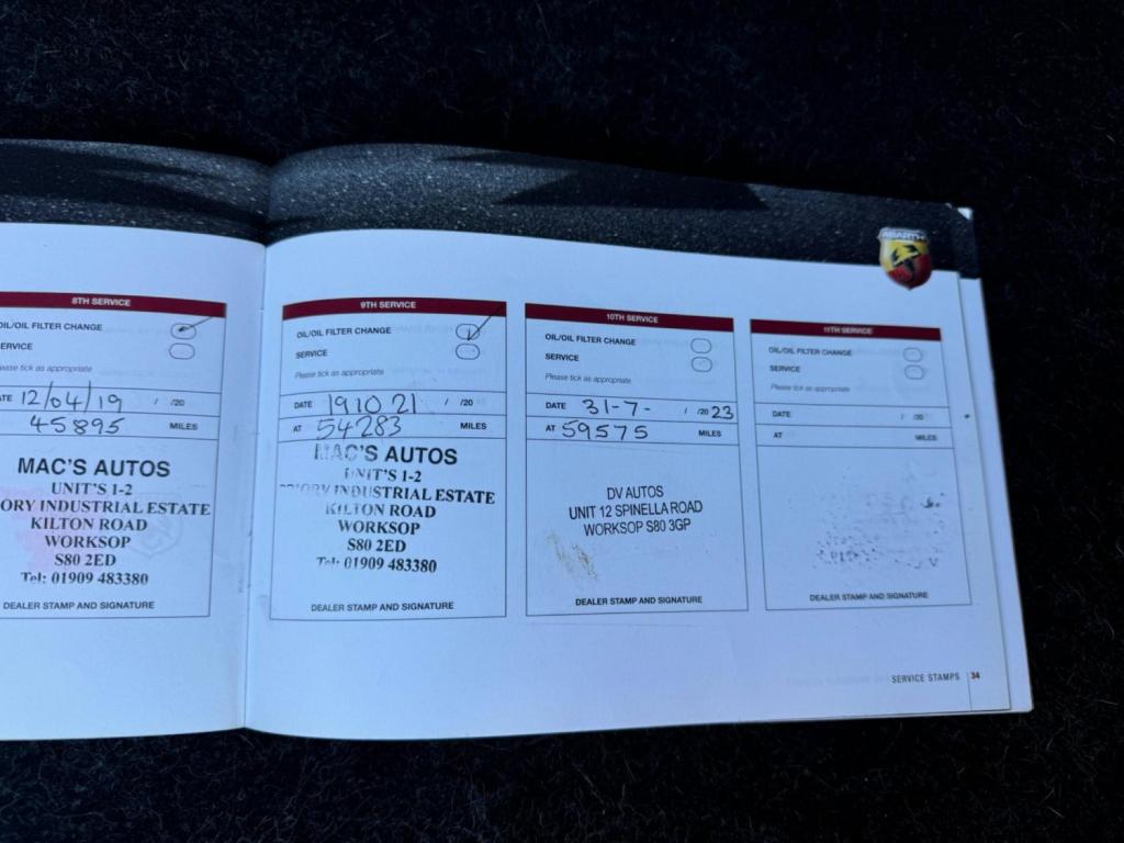 ABARTH 500 1.4 T-Jet Euro 5 3dr 2009