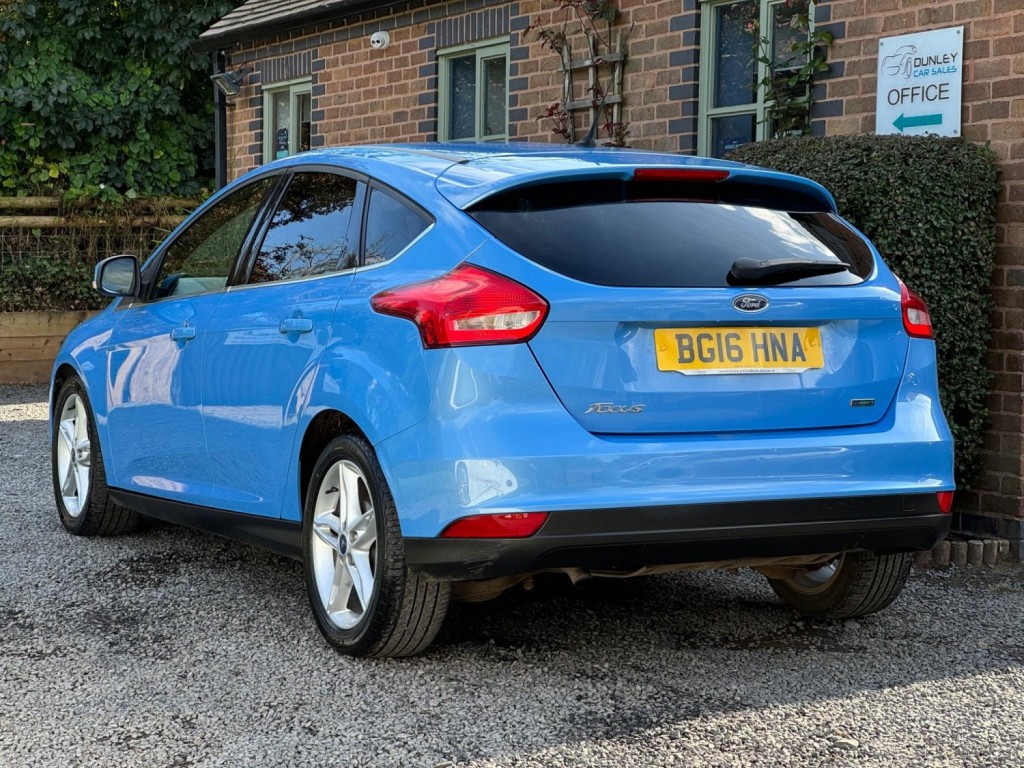 FORD FOCUS 1.0T EcoBoost Zetec Euro 6 (s/s) 5dr 2016