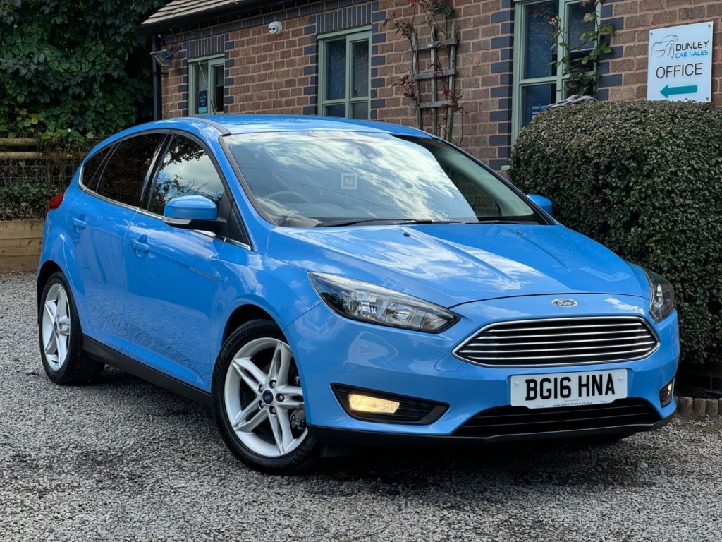 FORD FOCUS 1.0T EcoBoost Zetec Euro 6 (s/s) 5dr 2016
