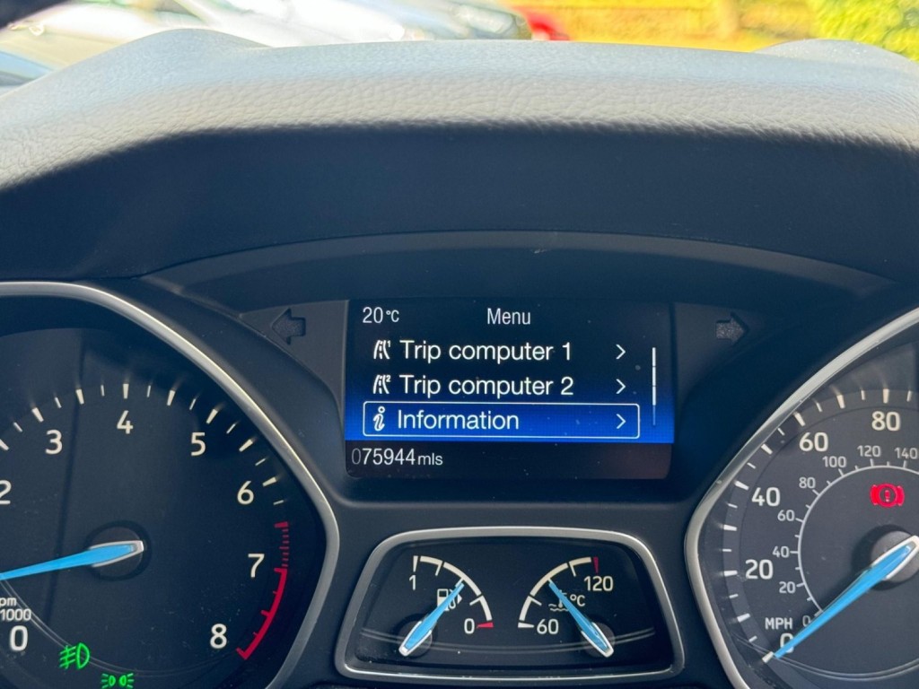 FORD FOCUS 1.0T EcoBoost Zetec Euro 6 (s/s) 5dr 2016