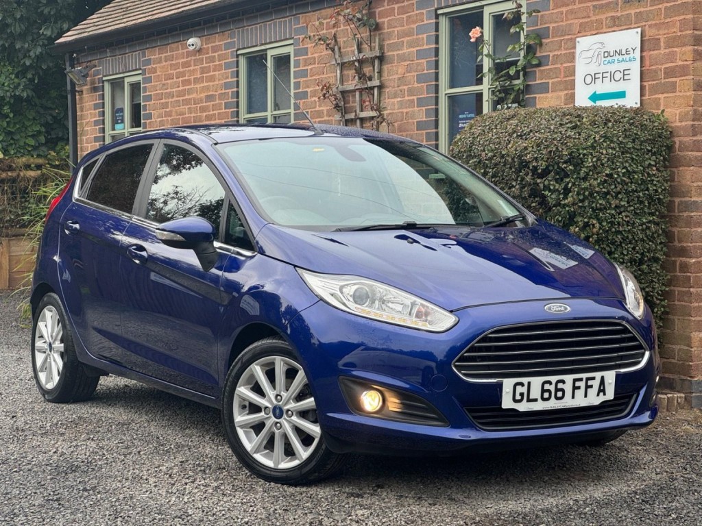 FORD FIESTA 1.0T EcoBoost Titanium Euro 6 (s/s) 5dr 2016