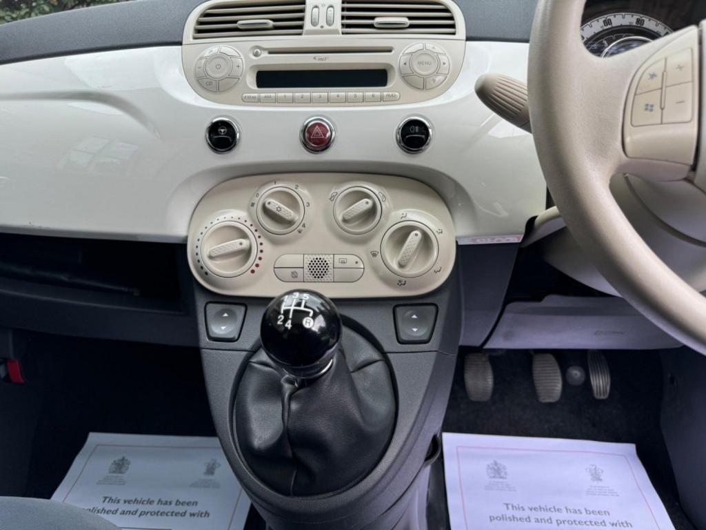 FIAT 500 1.2 Lounge Euro 5 (s/s) 3dr 2010