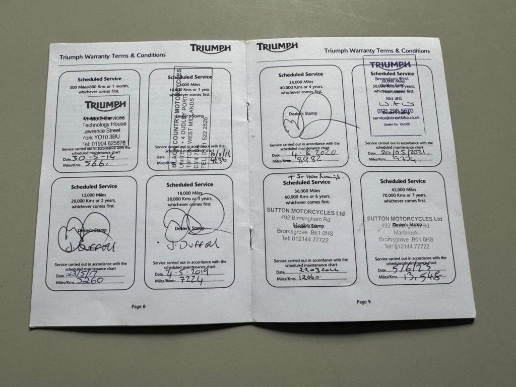 TRIUMPH TIGER 800 800 XC 2014