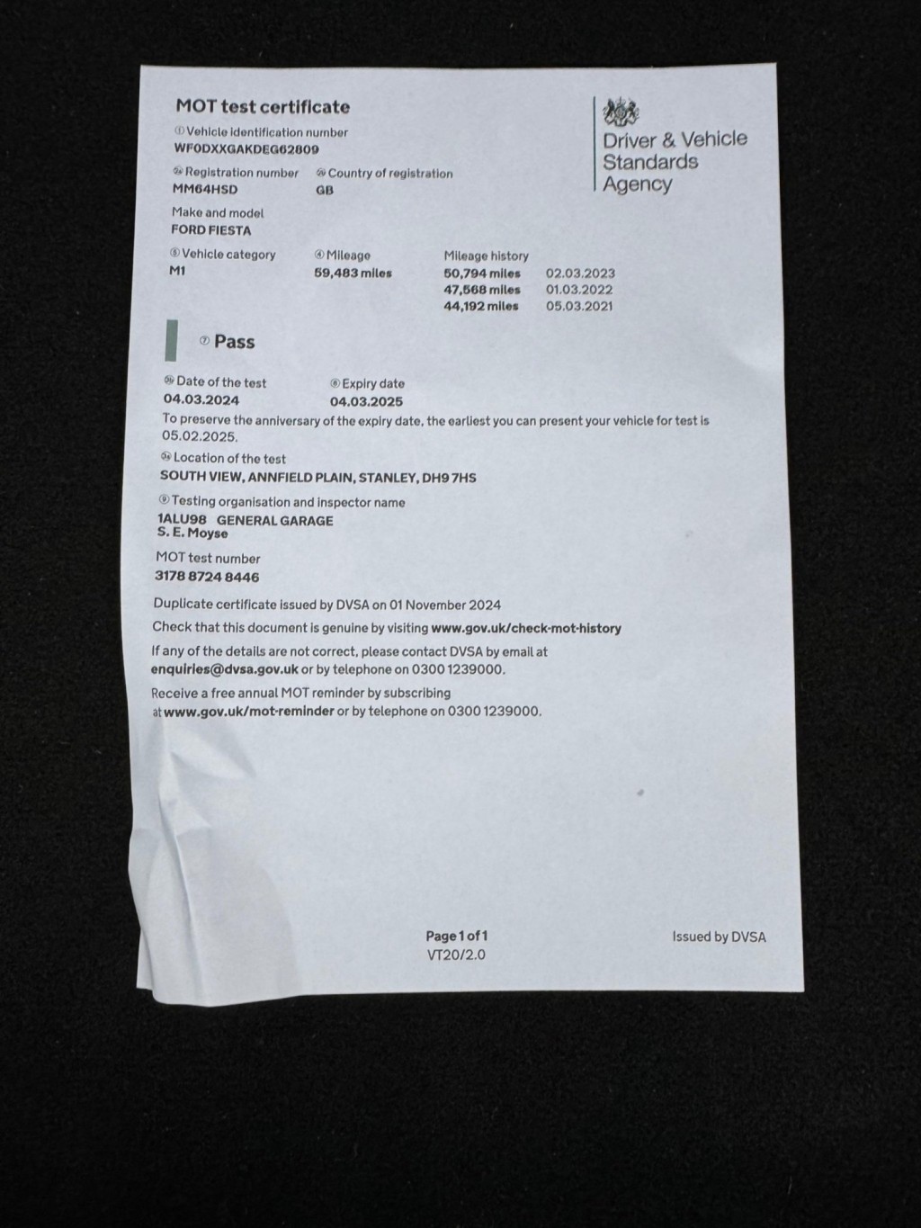 FORD FIESTA 1.0T EcoBoost Titanium Euro 5 (s/s) 5dr 2014